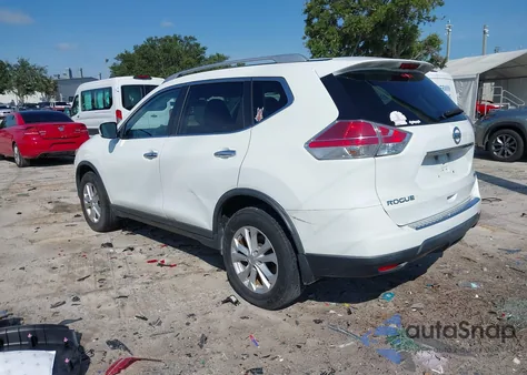 2016 Nissan Rogue Sv z USA, uszkodzony, nr VIN KNMAT2MV9GP655532